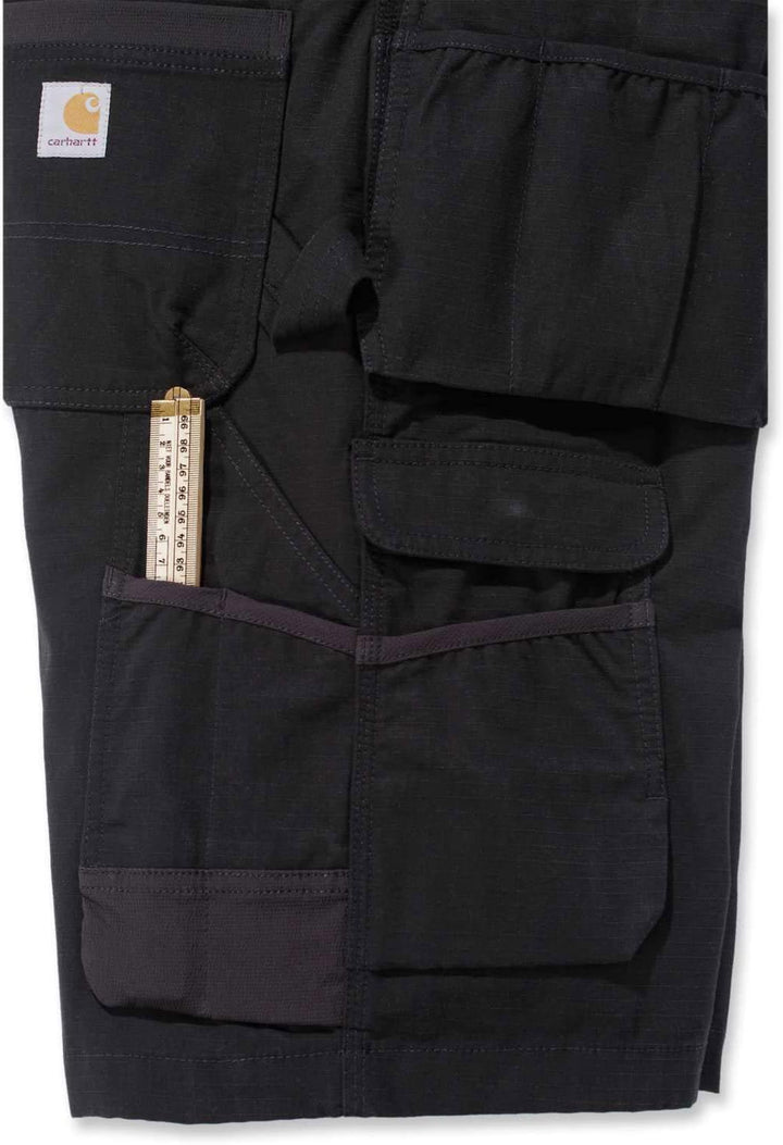 Carhartt Herren Rugged Flex Relaxed Fit Ripstop Cargo-Arbeitsshorts mit Mehreren Taschen Work Utilit