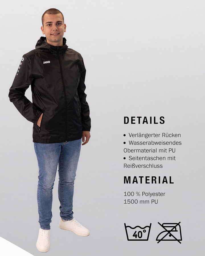 JAKO Ball Performance 3.0-14 Panel Handgenäht 3XL Schwarz, 3XL Schwarz
