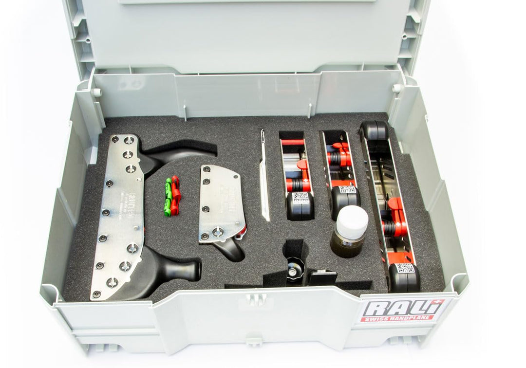 RALI Systainer 220 Evolution N Handhobel Set | Professionelles Holzbearbeitungswerkzeuggehäuse mit H