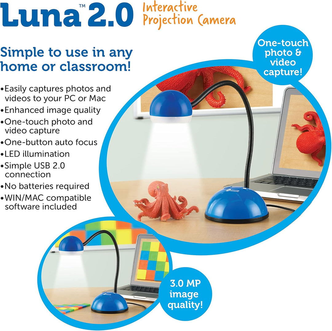 Learning Resources Luna 2.0 Interaktive Projektionskamera