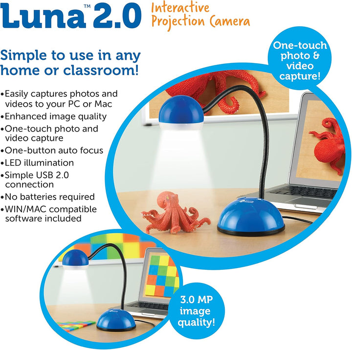 Learning Resources Luna 2.0 Interaktive Projektionskamera