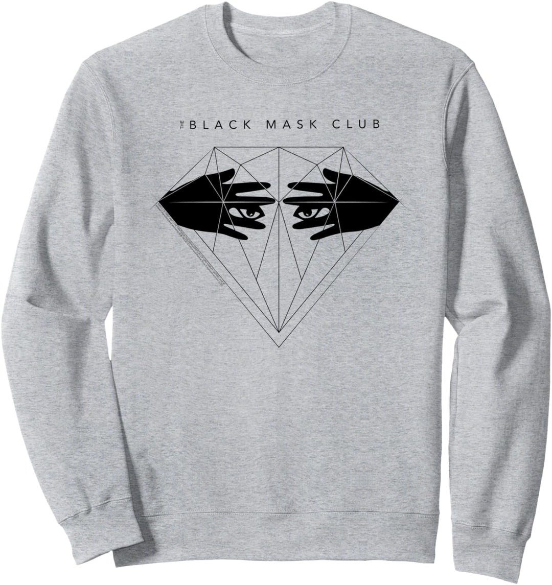 Birds of Prey Black Mask Club Logo Sweatshirt