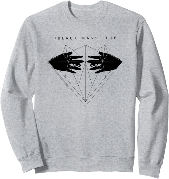 Birds of Prey Black Mask Club Logo Sweatshirt