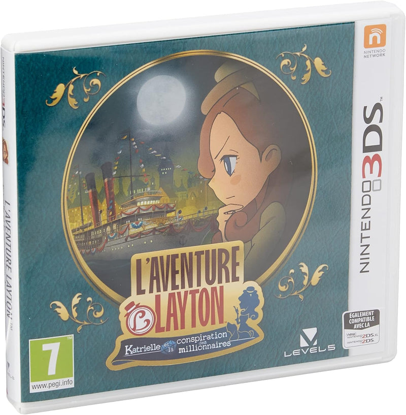 Aventure Lagton Katrielle et la Conspiration des Millionennähers, 3DS