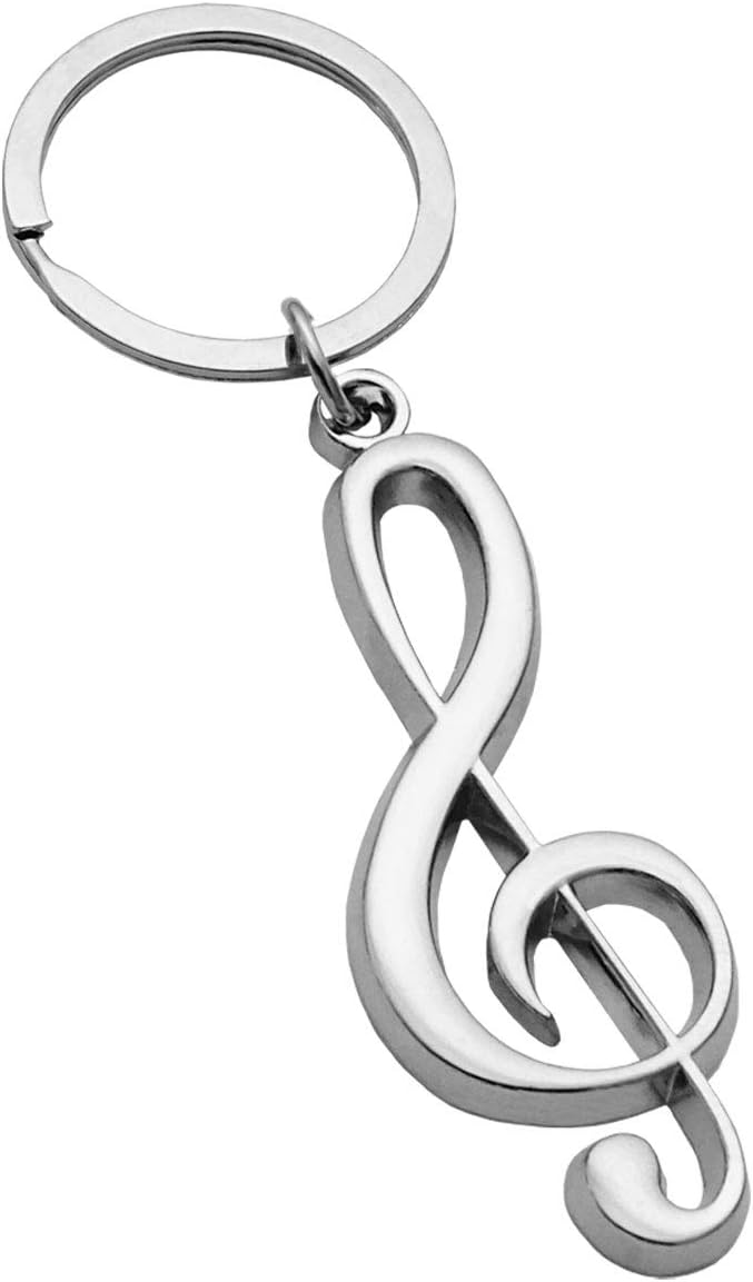 Schlagwerk SK50 Groovy Shaker + keepdrum Violinschlüssel Schlüsselanhänger