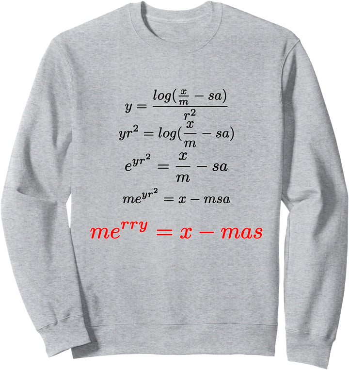 Merry X-mas Christmas Funktion Mathematiker XMas Sweatshirt