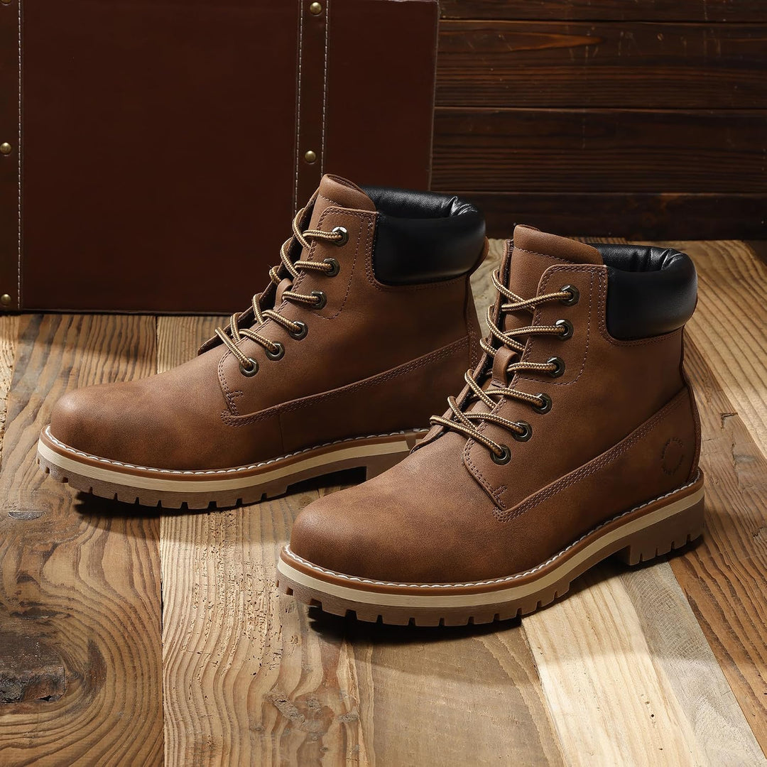 Bruno Marc Winterschuhe Herren Winterstiefel Jungs Warm Gefüttert Schneestiefeletten Kurzschaft Arbe