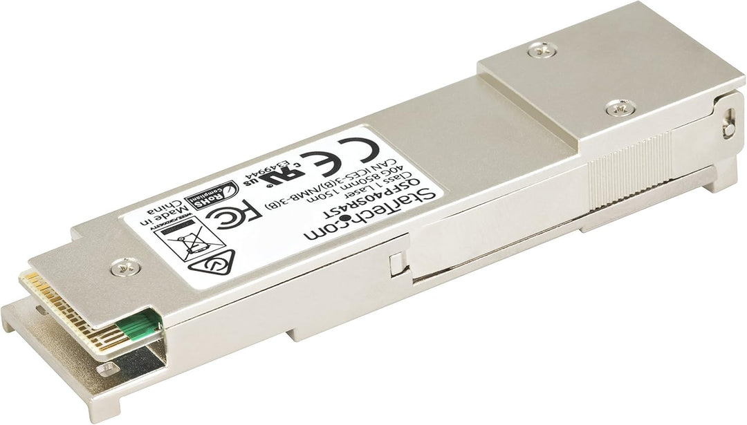 StarTech.com MSA konformes 40 Gigabit Glasfaser QSFP+ Transceiver Modul mit MPO Anschluss - 40GBase-