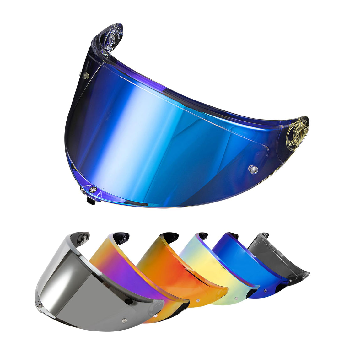 PSLER Helmvisier für K6 K6s - Helmgesichtsschutz Getöntes Visier Motorradhelm Zubehör Ersatz für K6