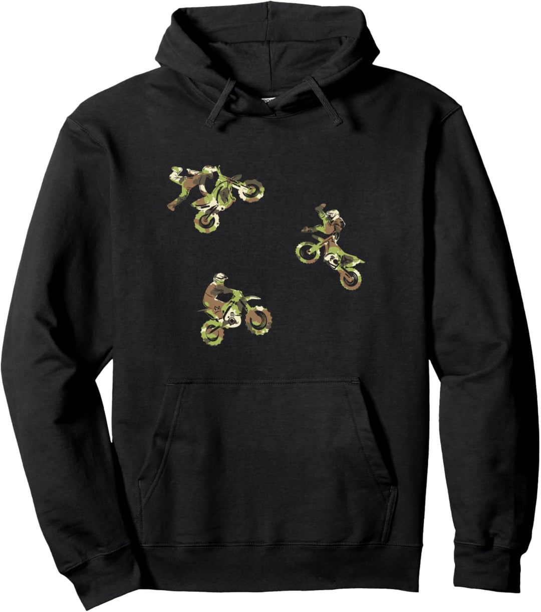 Dirtbike Motocross Kinder Motorrad Junge Freestyle Motocross Pullover Hoodie