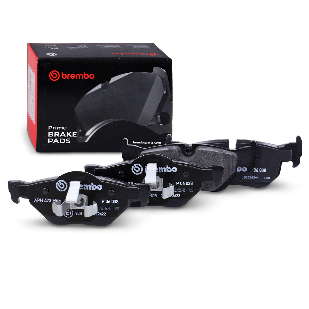 Brembo P 06 038 Bremsbelagsatz, Scheibenbremse - (4-teilig) Single, Single