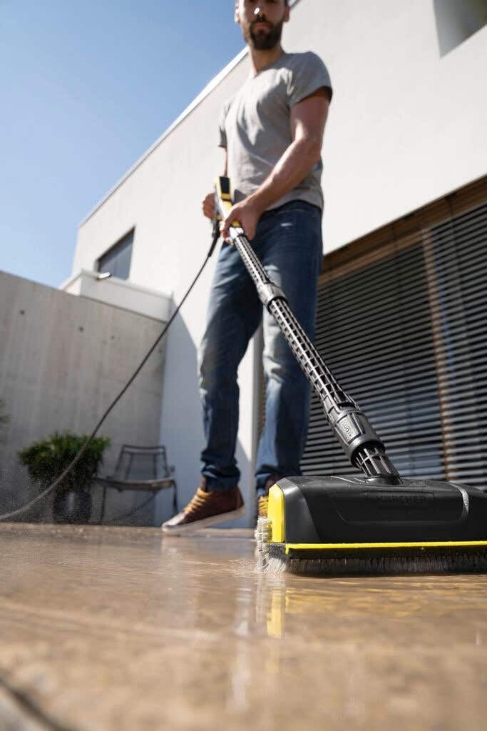 Kärcher PS 30 Plus Flächenreiniger Powerschrubber mit Seitendüse (kompatibel mit allen Kärcher Hochd