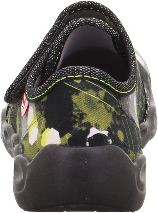 Superfit Jungen Bubble Hausschuhe 1-006273Hausschuhe 27 EU Schwarz Mehrfarbig 0010, 27 EU Schwarz Me