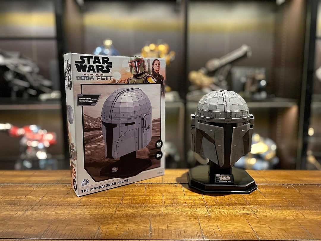 University Games U08522 Star Wars The Book of Boba Fett The Mandalorian's Helmet Model Kit