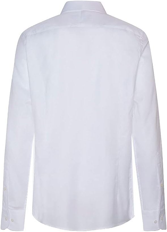 Hackett London Herren Royal Ox Bc Shirt 56 White (White), 56 White (White)