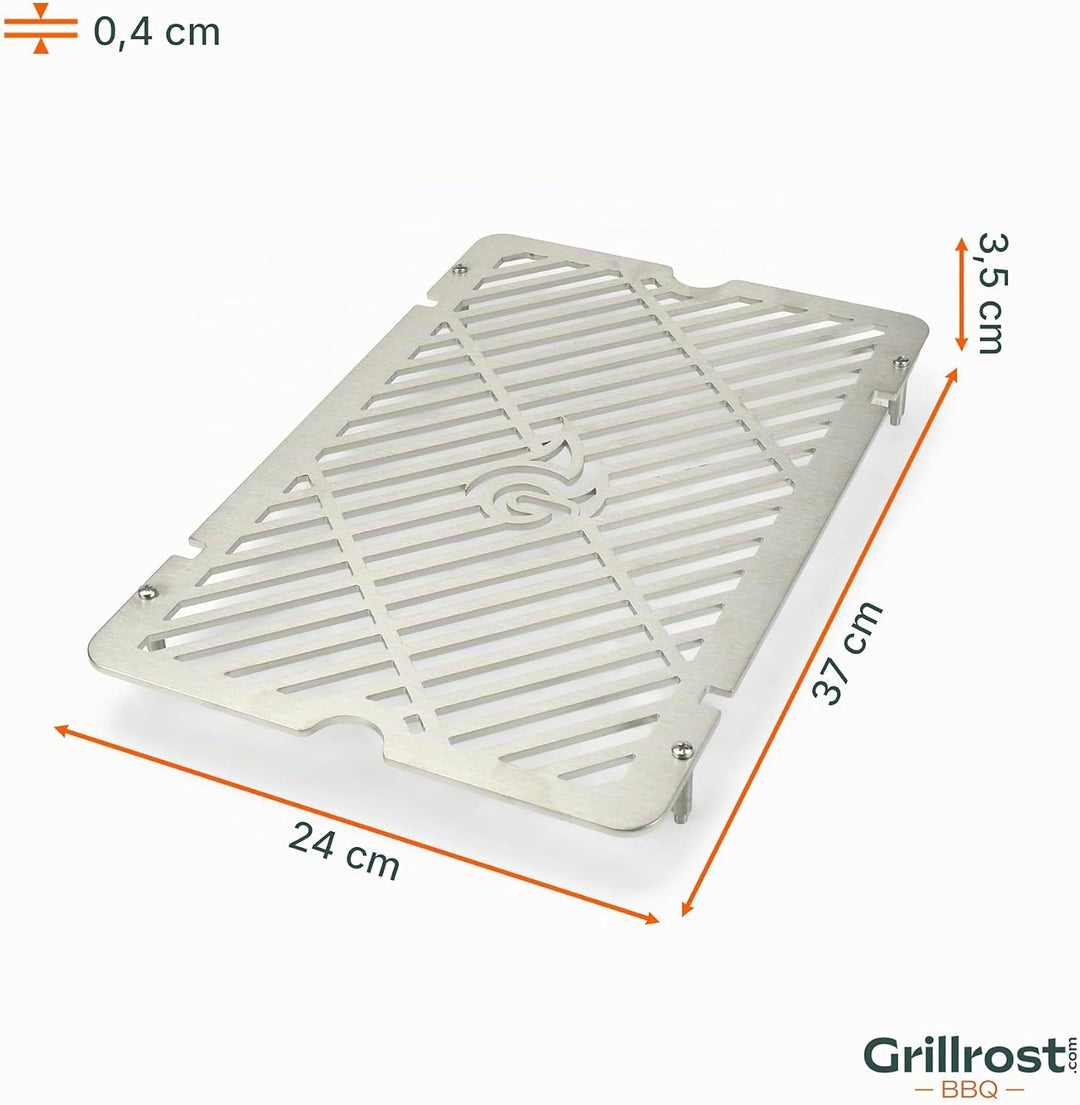 Edelstahl INOX Grillrost passend für Napoleon grosse Sizzle Zone (LE3 LEX LE485 Phantom Prestige Leg