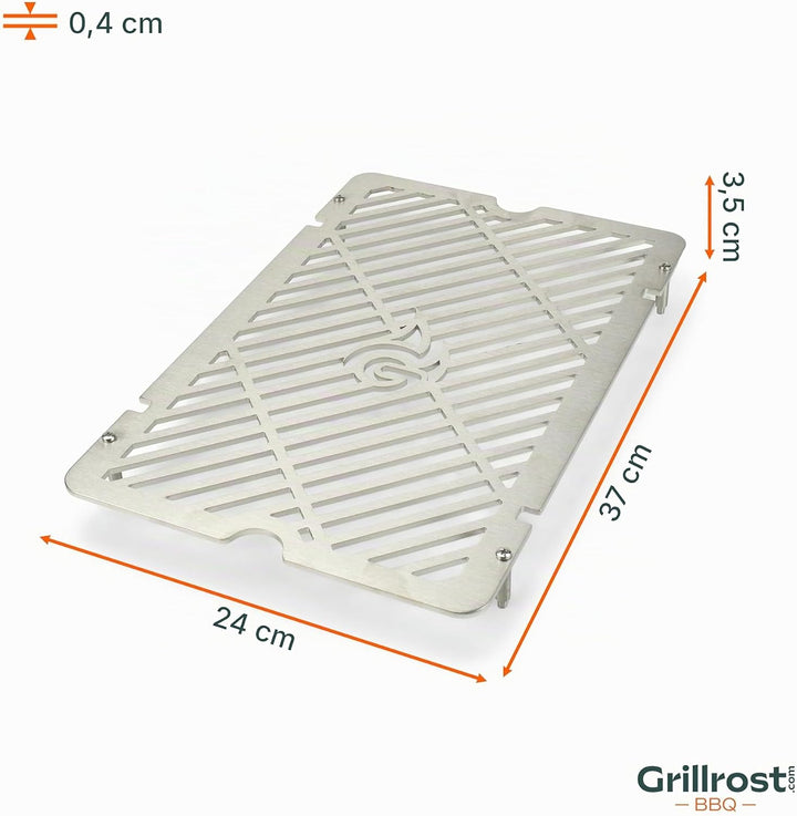 Edelstahl INOX Grillrost passend für Napoleon grosse Sizzle Zone (LE3 LEX LE485 Phantom Prestige Leg