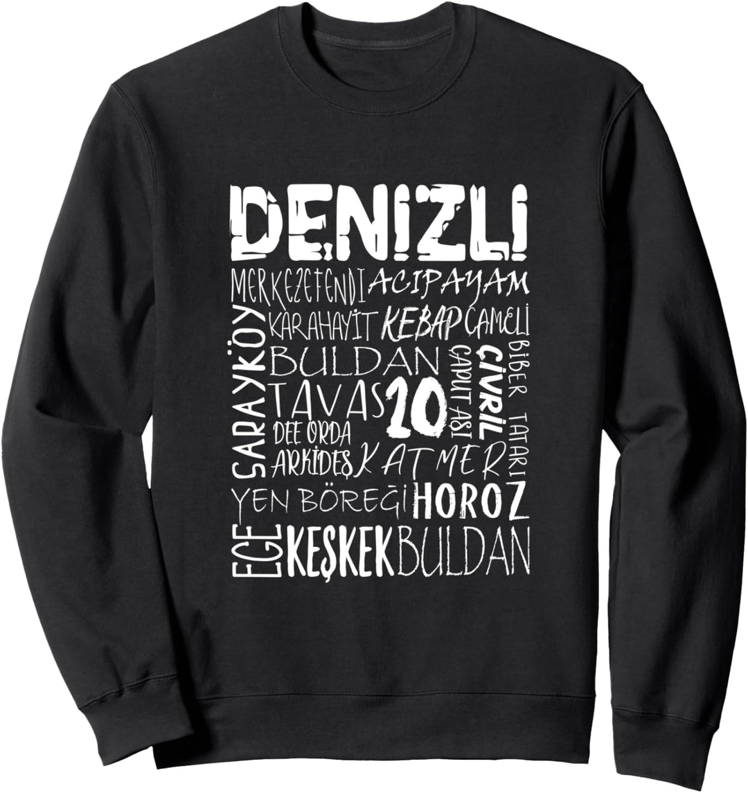 20 Denizli Türkei Sweatshirt