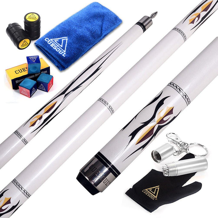 DHOLE CUESOUL 58 "2 Piece Maple Billiard Queue 19 Unzen Nur Schwanz 11.5mm, Nur Schwanz 11.5mm
