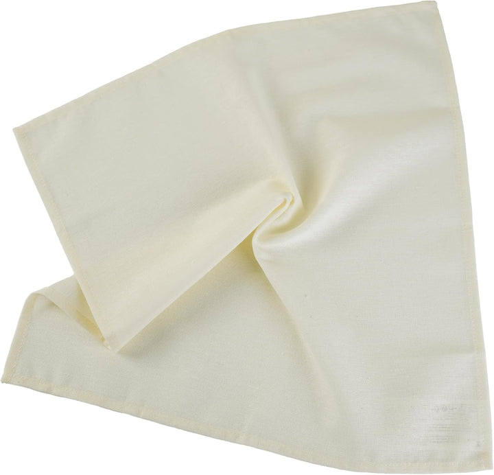 weich Baumwoll-Polyester gemischt Abendessen Cloth Servietten, 12 Stück (40 x 40 cm), für Veranstalt