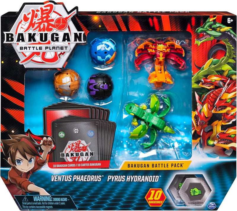 BAKUGAN Battle Pack mit 5 (2 Ultra & 3 Basic Balls), unterschiedliche Varianten