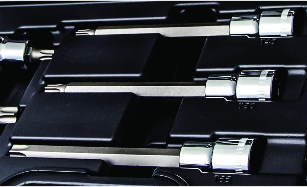 Beta 923E-TX/C18 - Steckschlüsselsatz, 18teilig, für Torx®-Schrauben (Art. 923TX), im Kasten Vorgäng