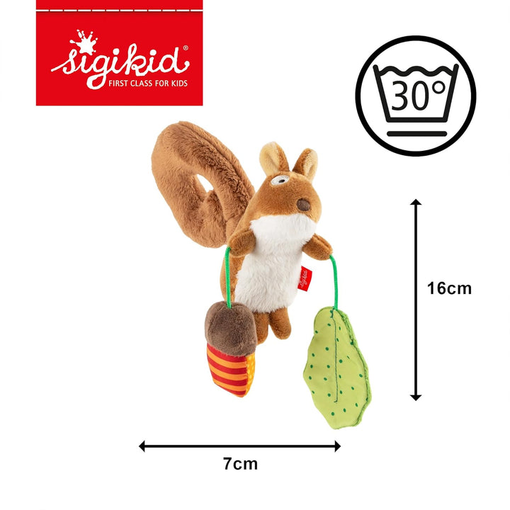 Sigikid Anhänger Kinderwagenspielzeug Rassel & Greiflinge Babyspielzeug Motorik Spielzeug für Babysc