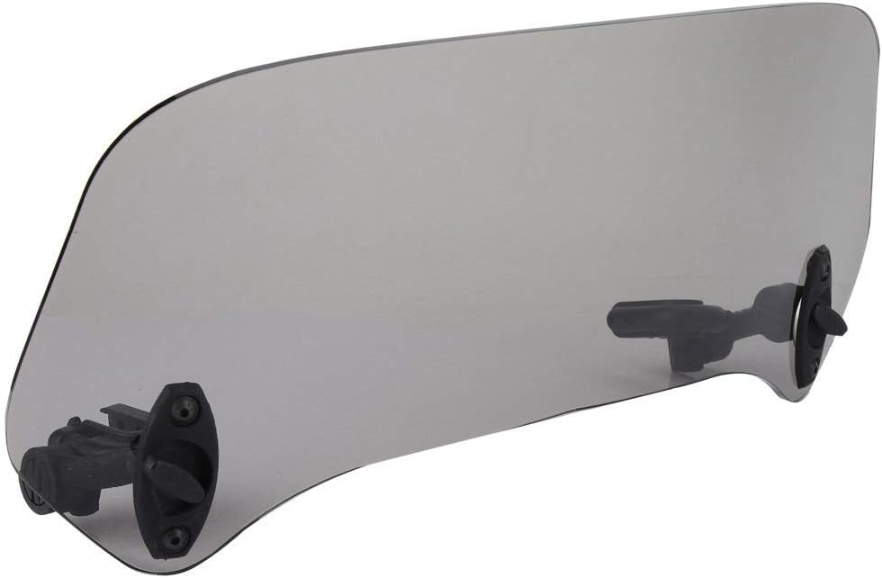 EVGATSAUTO Motorrad Windschutzscheibe, Universal Motorcycle Modified Windschutzscheibe Spoiler Lufta