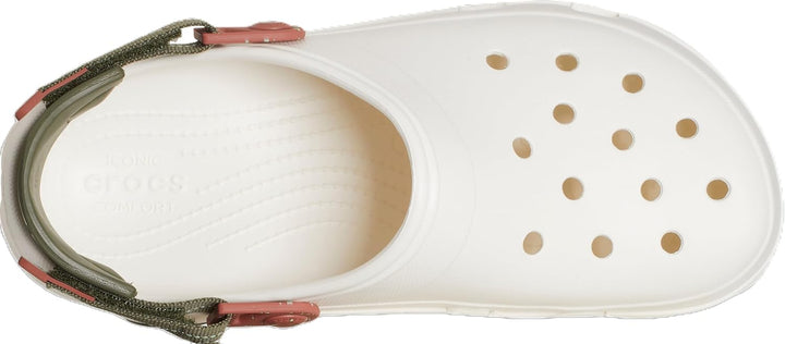 Crocs Unisex Classic All Terrain Clogs 36/37 EU Chalk, 36/37 EU Chalk