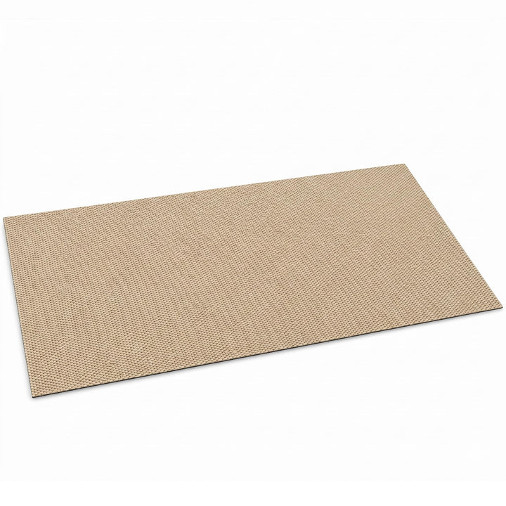 Floordirekt Schmutzfangmatte Beige 80x750cm Hong Kong Pro – rutschfeste Sauberlaufmatte mit TPE-Rück