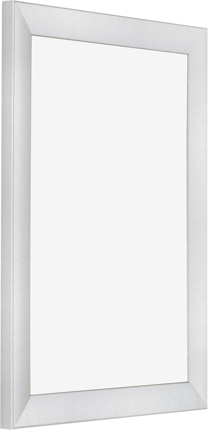 yd. Your Decoration - Bilderrahmen 75x100 cm - Silber Matt - Bilderrahmen aus MDF mit Acrylglas - An