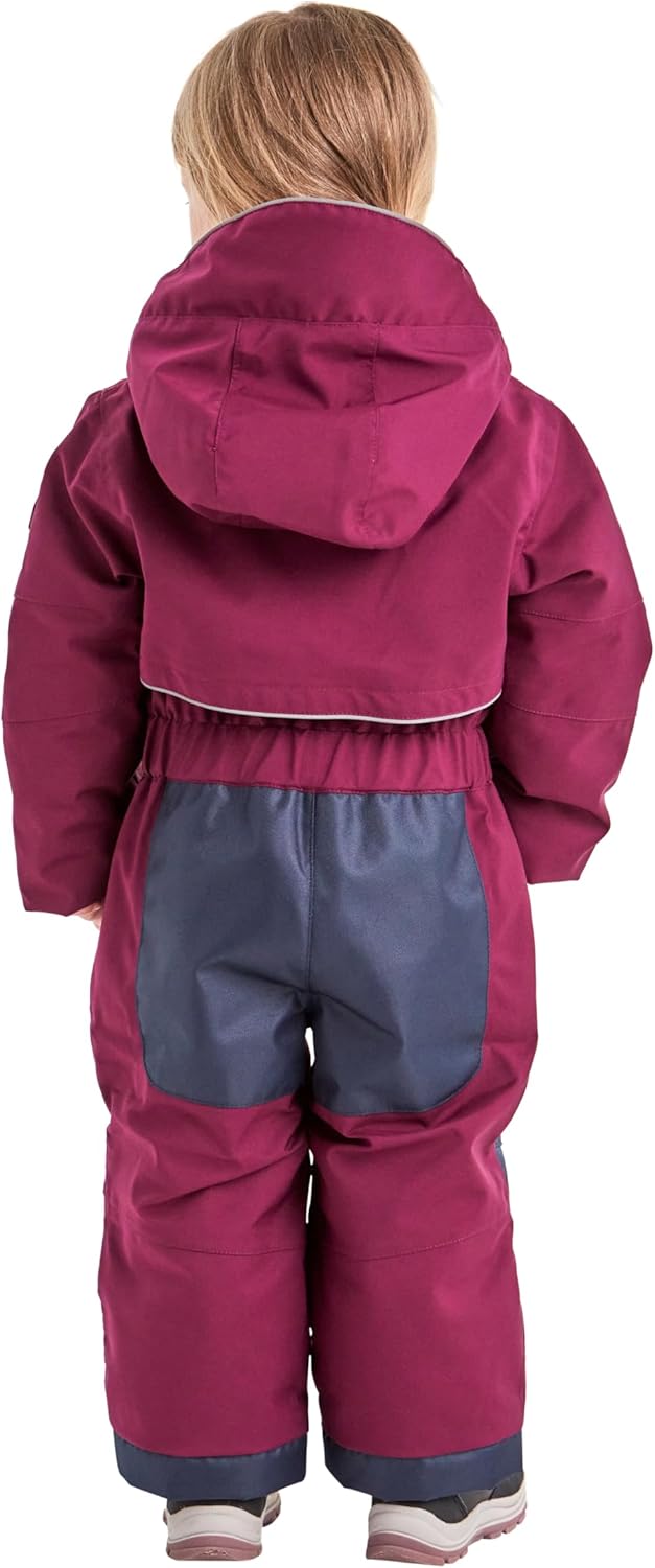 Killtec Jungen Skioverall/Schneehose mit Kapuze Gauror Jr 92 orchidee, 92 orchidee