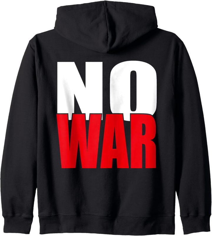 No War, World Peace Kapuzenjacke