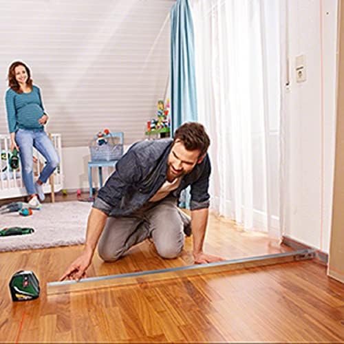 Bosch Kreuzlinienlaser UniversalLevel 3 mit Stativ (3 Laserlinien inkl. vertikaler Linie im 90°-Wink