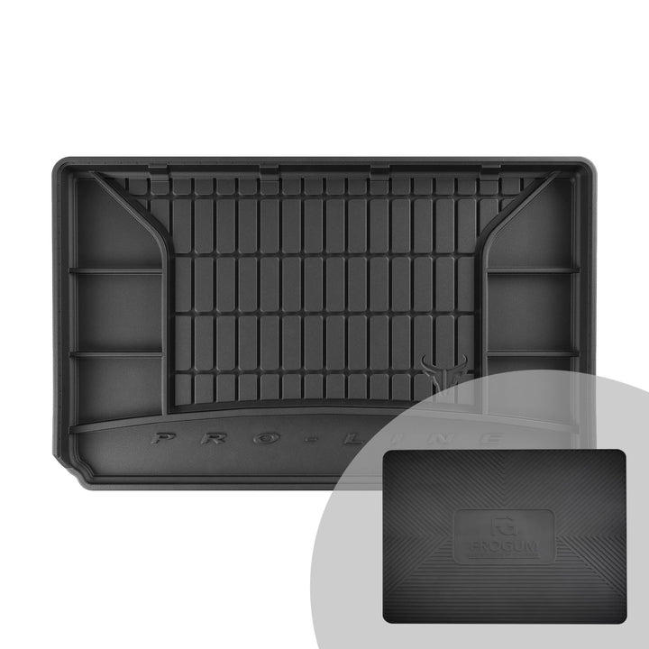 FROGUM ProLine 3D Gummimatte Exklusive Auto Kofferraummatte Kofferraumwanne für Renault Captur I 201