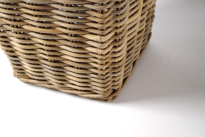 Kobolo Rattanübertopf Rattan Übertopf Pflanzgefäss Pflanzschalen Pflanzgefäss Rattankorb Korbset Pfl