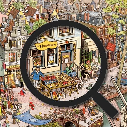HEYE 29793 - Say Cheese! Triangular, Göbel/Knorr, inklusiv Poster, 1500 Teile Puzzle