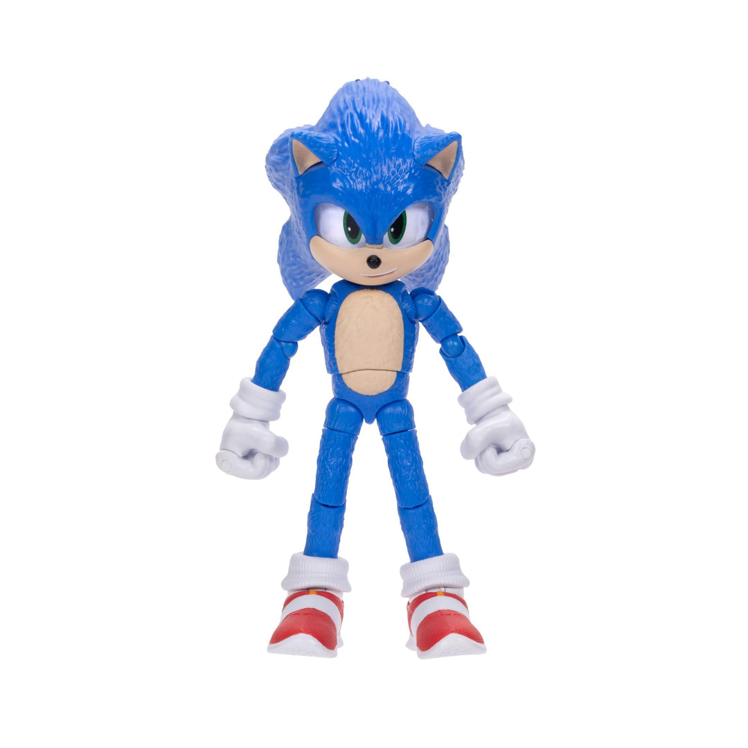 Sonic 423974 3 Movie 12,7 cm The Hedgehog Actionfiguren, Blau, 13cm