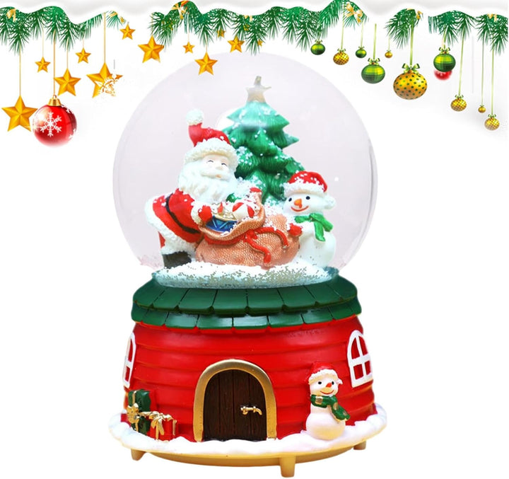 Weihnachts Schneekugeln, Schneekugel Weihnachten Mit Spieluhr, Deko Schneekugel Weihnachten Mit Weih