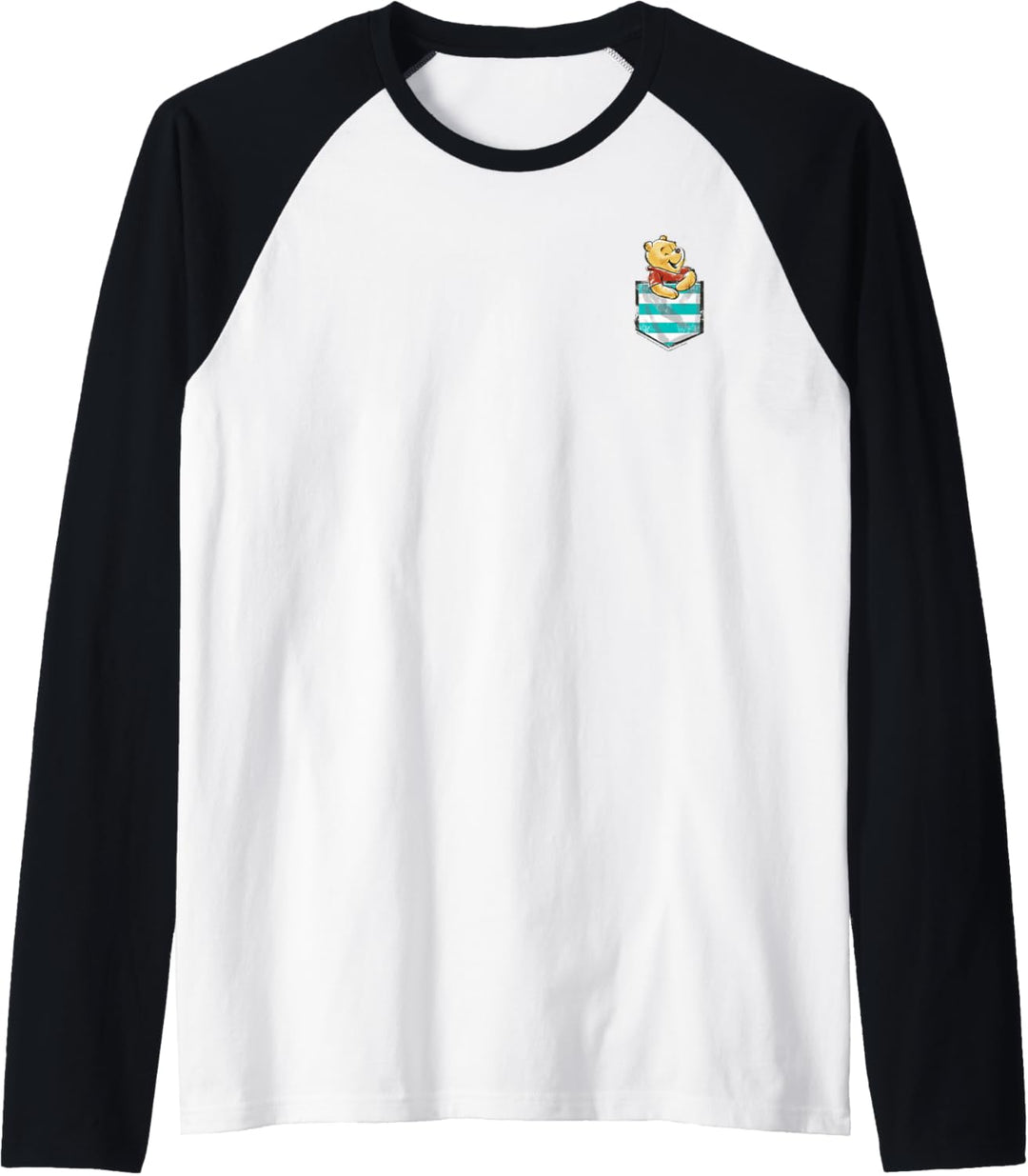Disney Winnie The Pooh Striped Pocket Pal Raglan