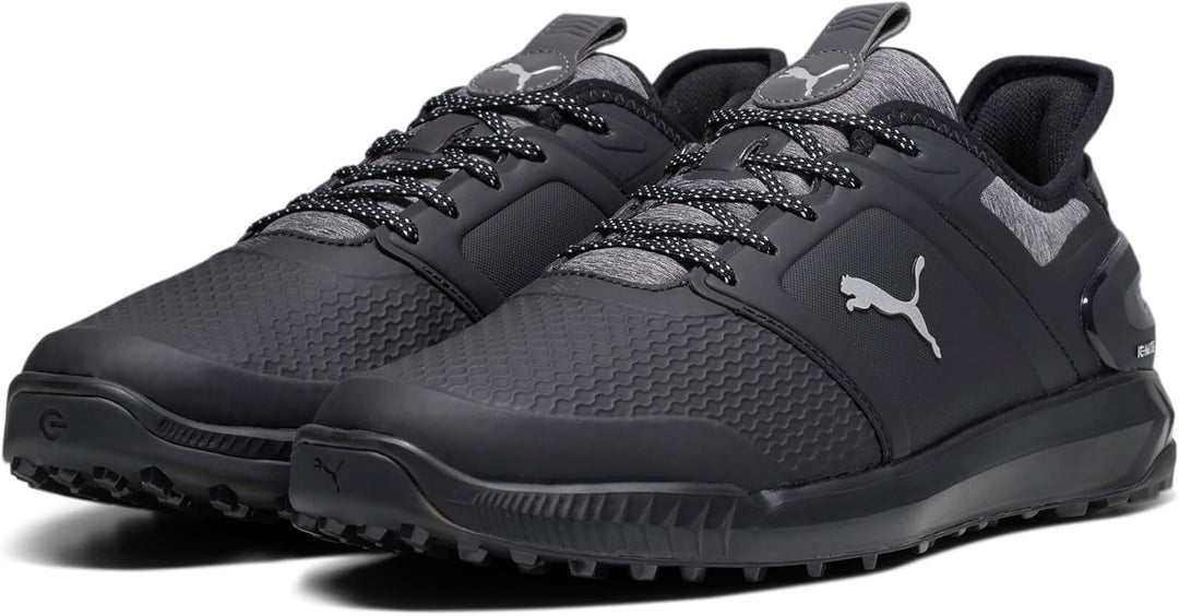 PUMA Herren Ignite Elevate Golfschuh 46.5 EU Puma Black Quiet Shade, 46.5 EU Puma Black Quiet Shade