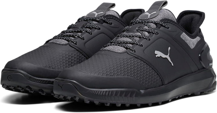 PUMA Herren Ignite Elevate Golfschuh 46.5 EU Puma Black Quiet Shade, 46.5 EU Puma Black Quiet Shade