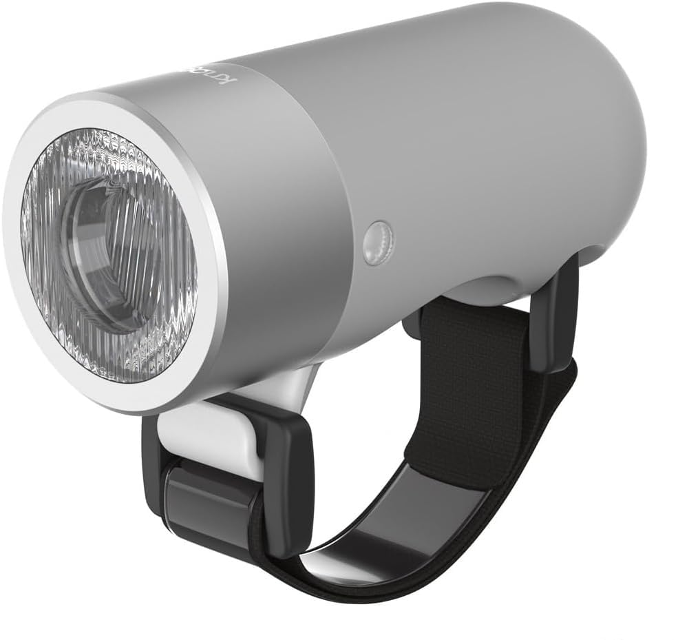Knog Plug Fahrradlampen LED-Frontlicht od. Rücklicht StVZO, schwarz rot grau, grau