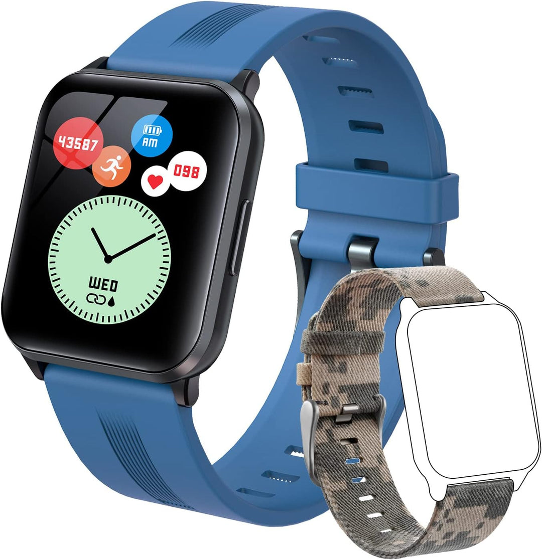SUPBRO Smartwatch, Fitness Armband Tracker Touch Screen Uhr Wasserdicht IP68 Armbanduhr Smart Watch