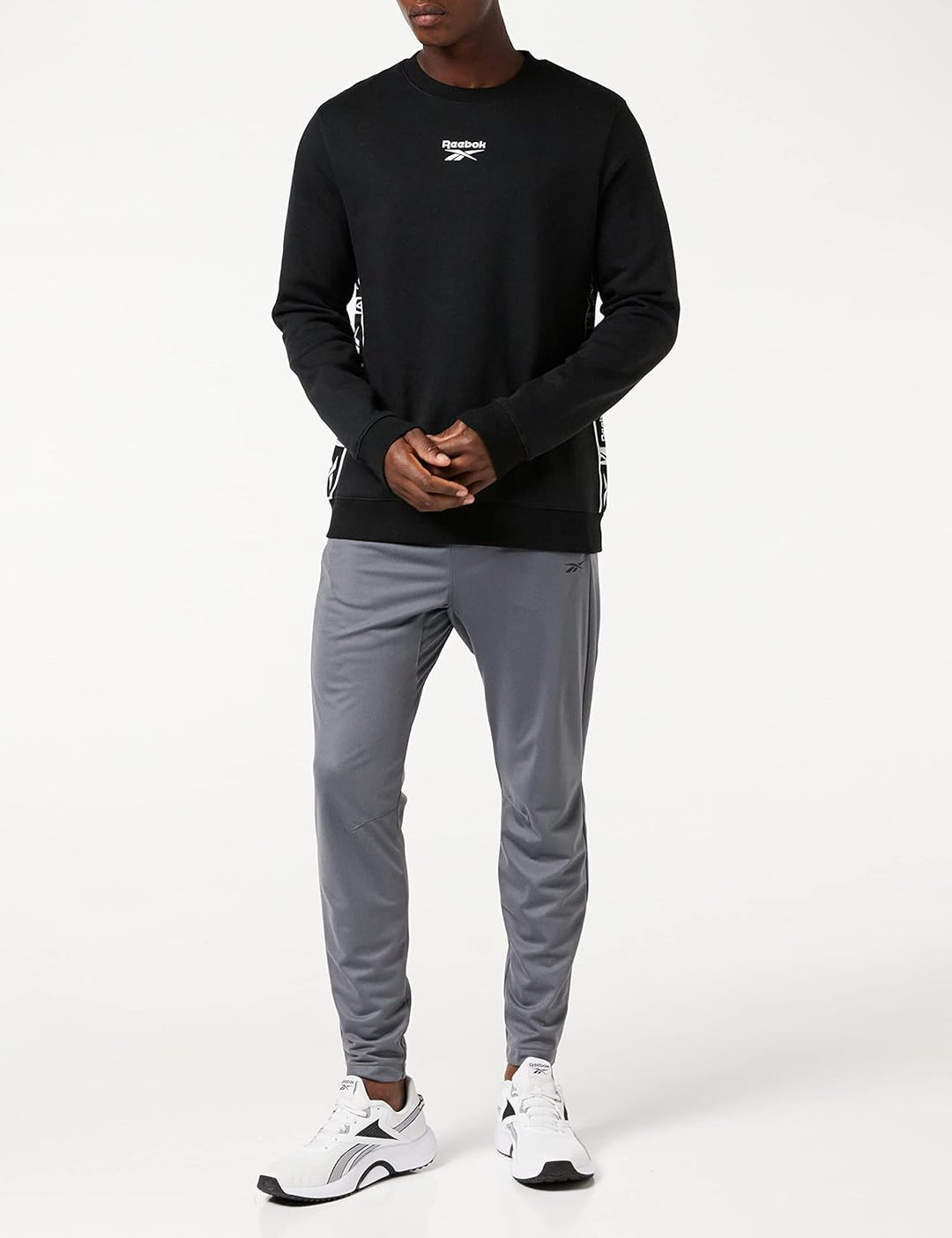Reebok Herren Pants Wor Knit Pants S Cold Grey 6, S Cold Grey 6