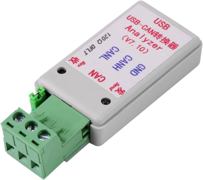 TOPINCN USB auf CAN-Bus Konverter Adapter mit USB-Kabel TVS Überspannungsschutz Unterstützung XP/WIN