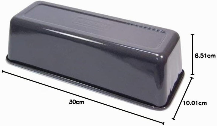 Original Kaiser La Forme Plus Brotbackform 30 cm, Backform für 1000g Brote, Emailleboden, Kastenform