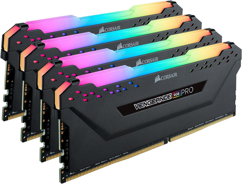 Corsair Vengeance RGB PRO 32GB (4x8GB) DDR4 3600MHz C18 XMP 2.0 Enthusiast RGB LED-Beleuchtung Speic