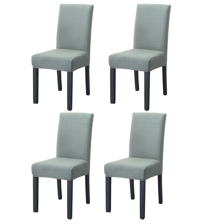 PETCUTE Stuhlhusse stuhlüberzug hussen für stühle Stretch stuhlschleifen Stretch stuhlhussen Grün 4e