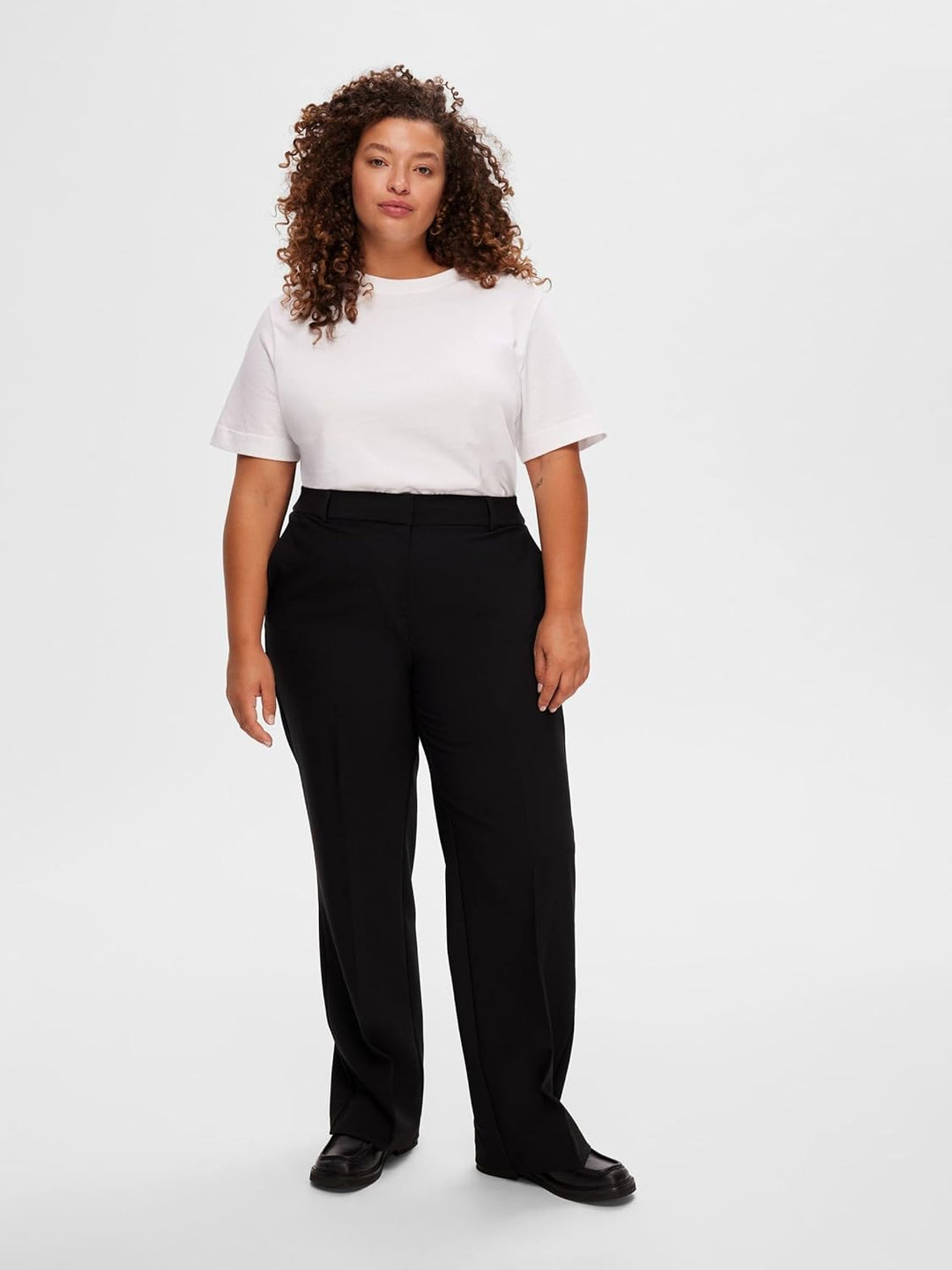 Selected Femme Female Hose Gewebte 42W / 30L Schwarz, 42W / 30L Schwarz